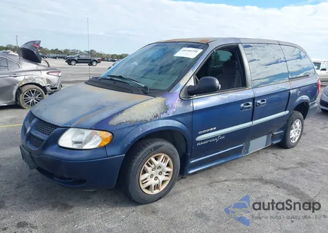 2001 Dodge Grand Caravan Sport из США, поврежденный, VIN 2B4GP44391R419877